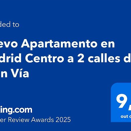 Nuevo Apartamento En Madrid Centro A 2 Calles De Gran Via Ngoại thất bức ảnh